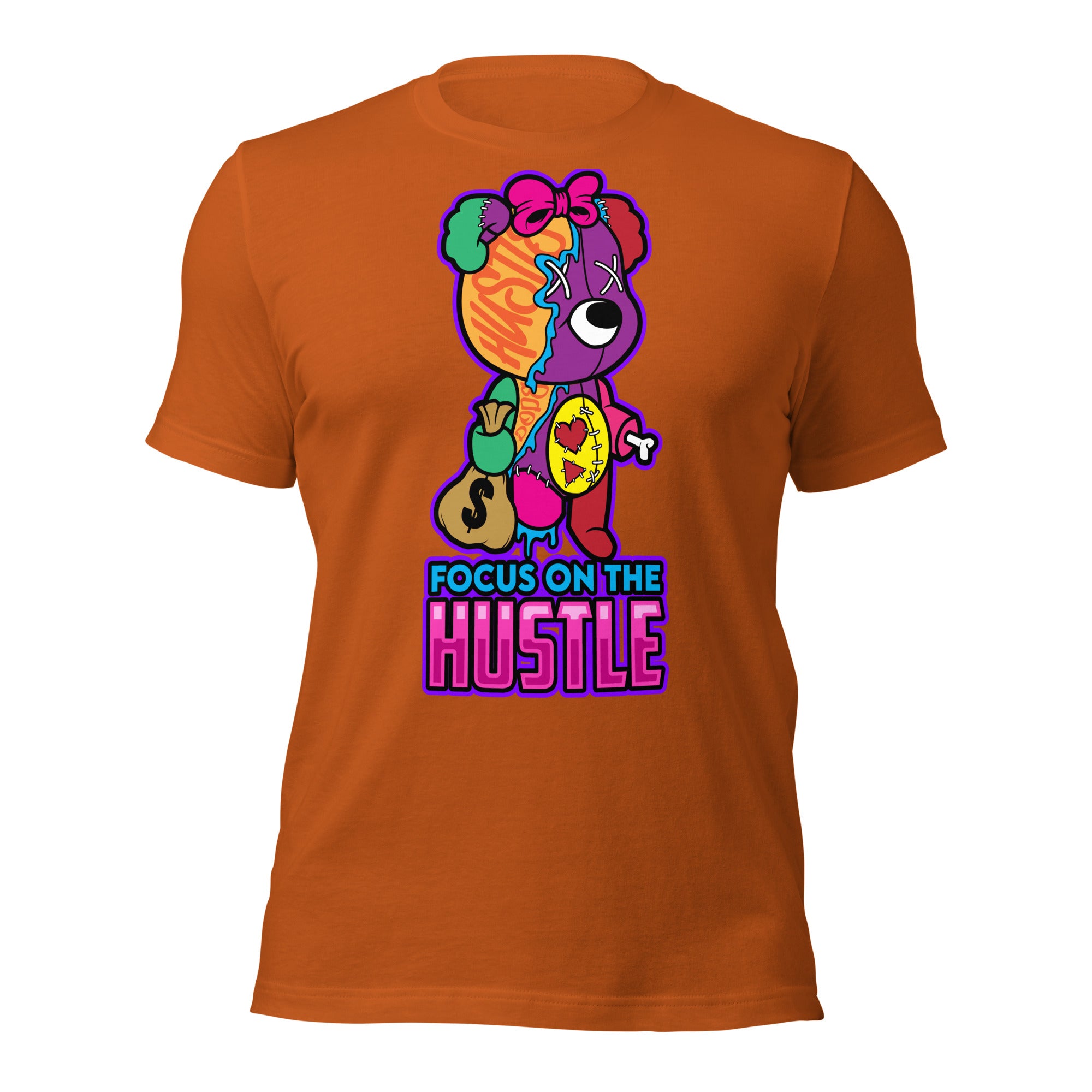 Focus On The Hustle Unisex t-shirt-Phoenix Styles