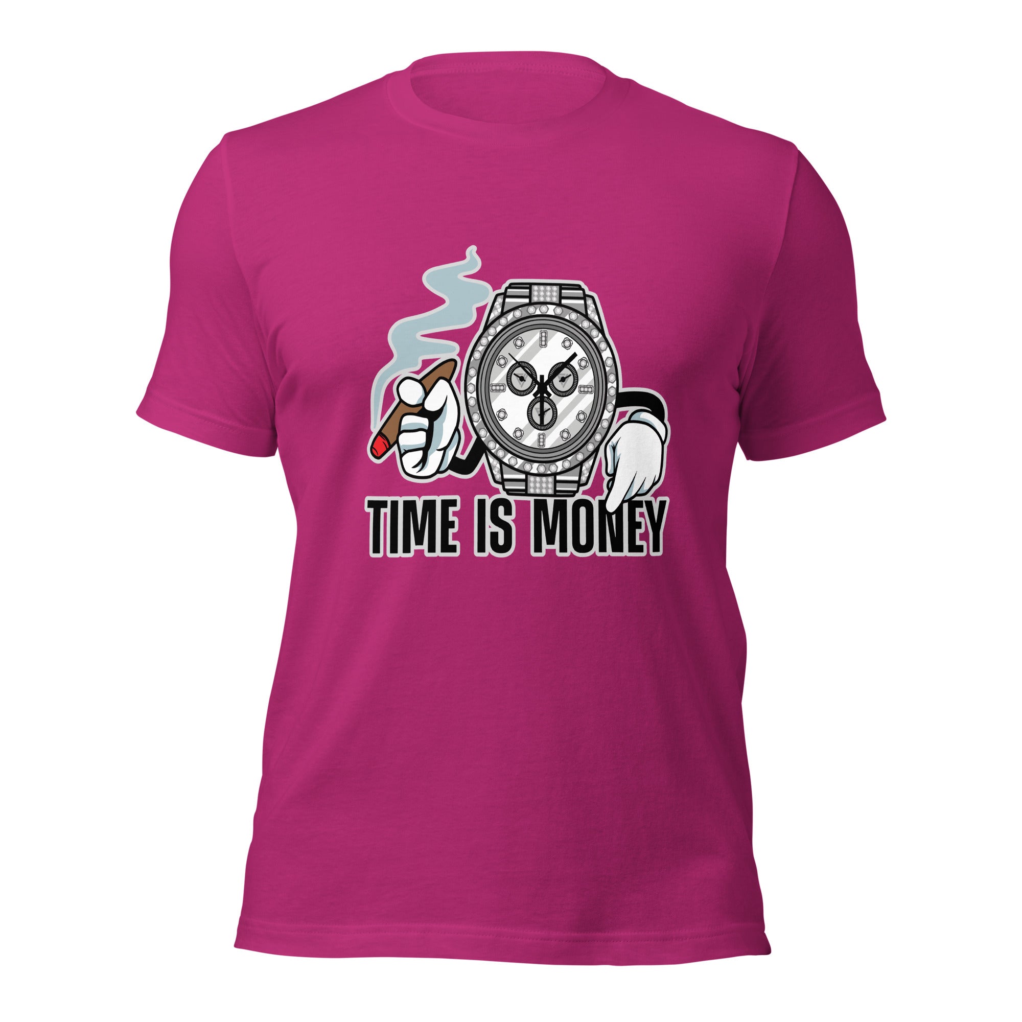 Time is Money Unisex t-shirt-Phoenix Styles