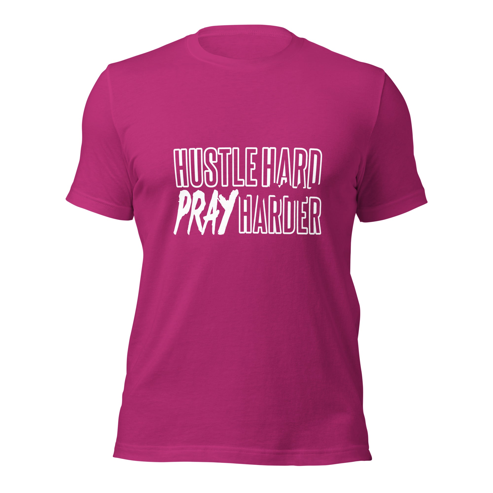 Hustle Hard Pray Harder Unisex t-shirt-Phoenix Styles