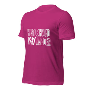 Hustle Hard Pray Harder Unisex t-shirt-Phoenix Styles