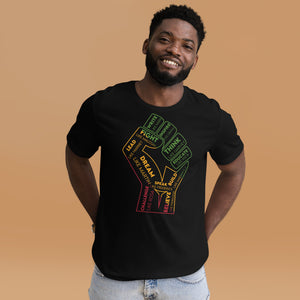 Dream Like Martin Unisex t-shirt-Phoenix Styles