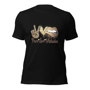 Peace Love Melanin t-shirt-Phoenix Styles