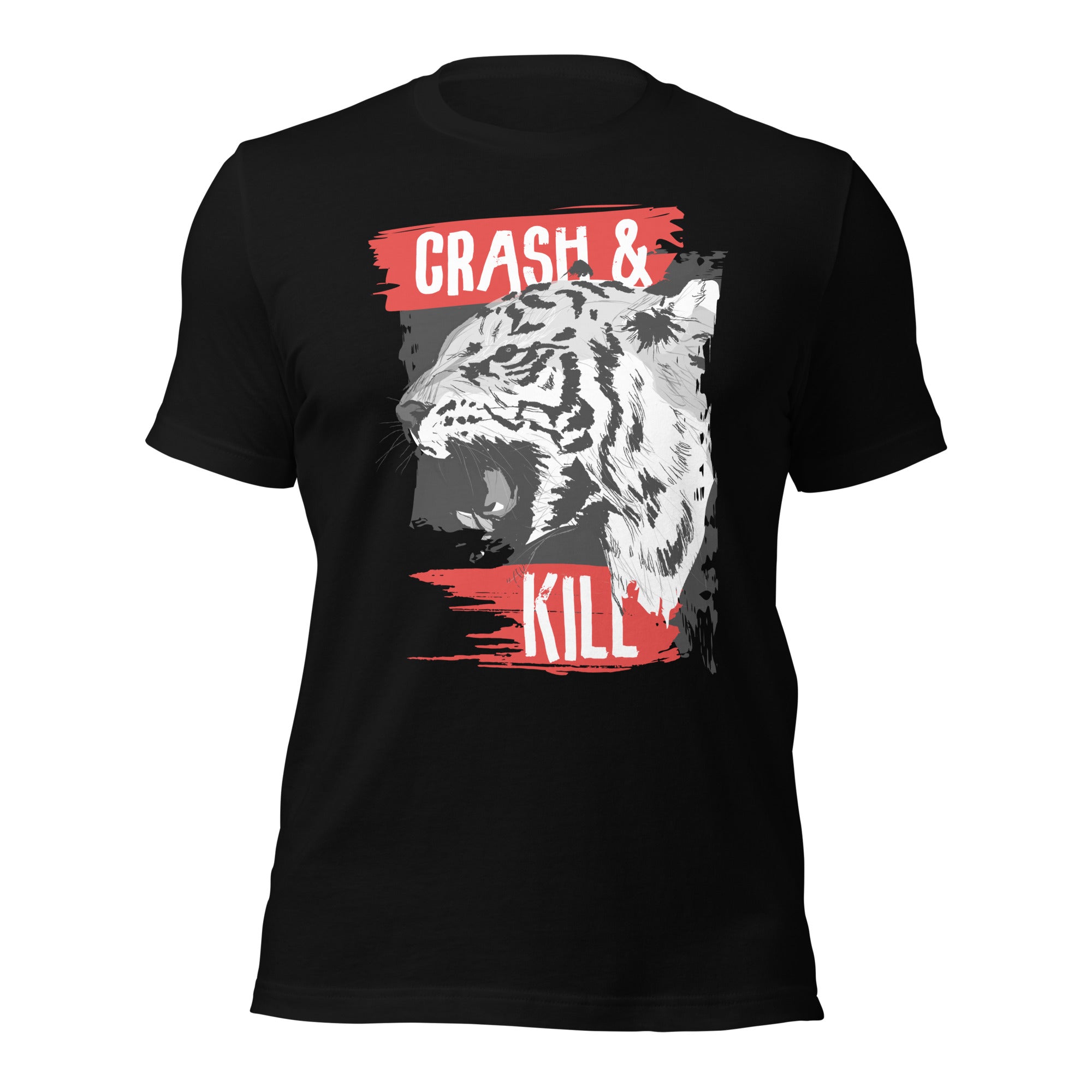 Crash and Kill Tiger t-shirt-Phoenix Styles