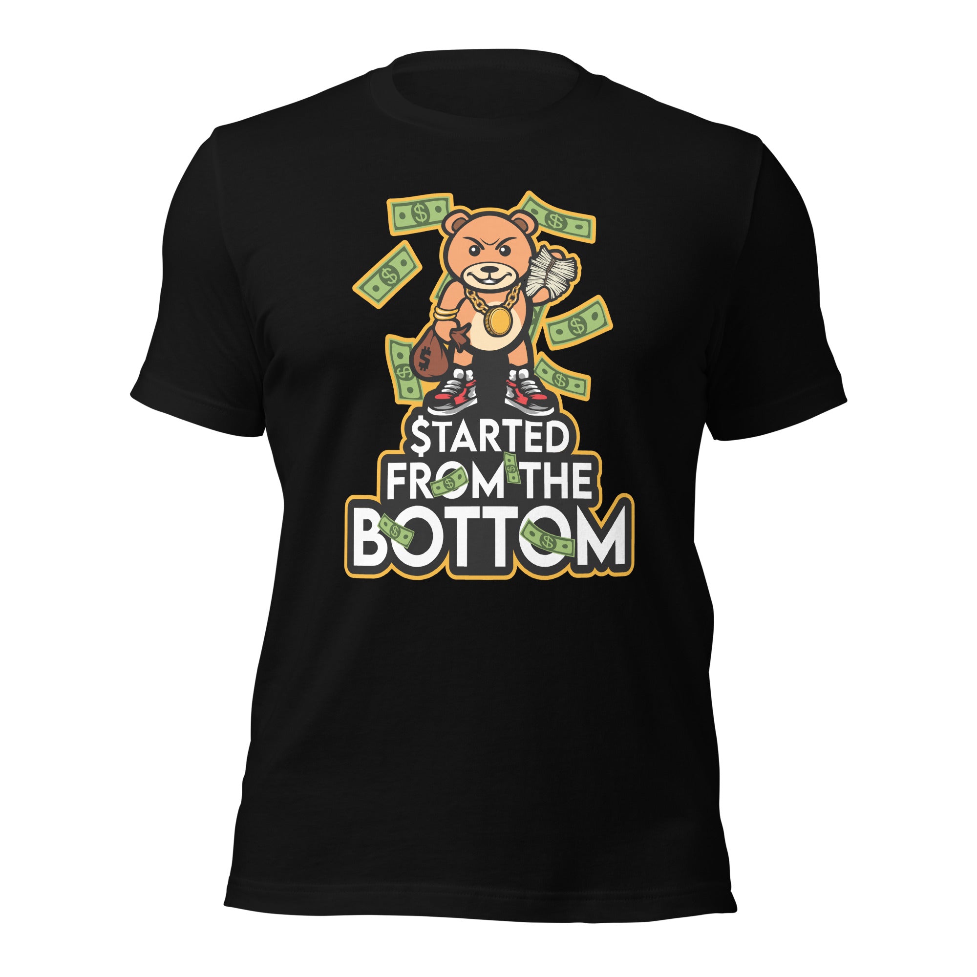 Started from the Bottom Unisex t-shirt-Phoenix Styles