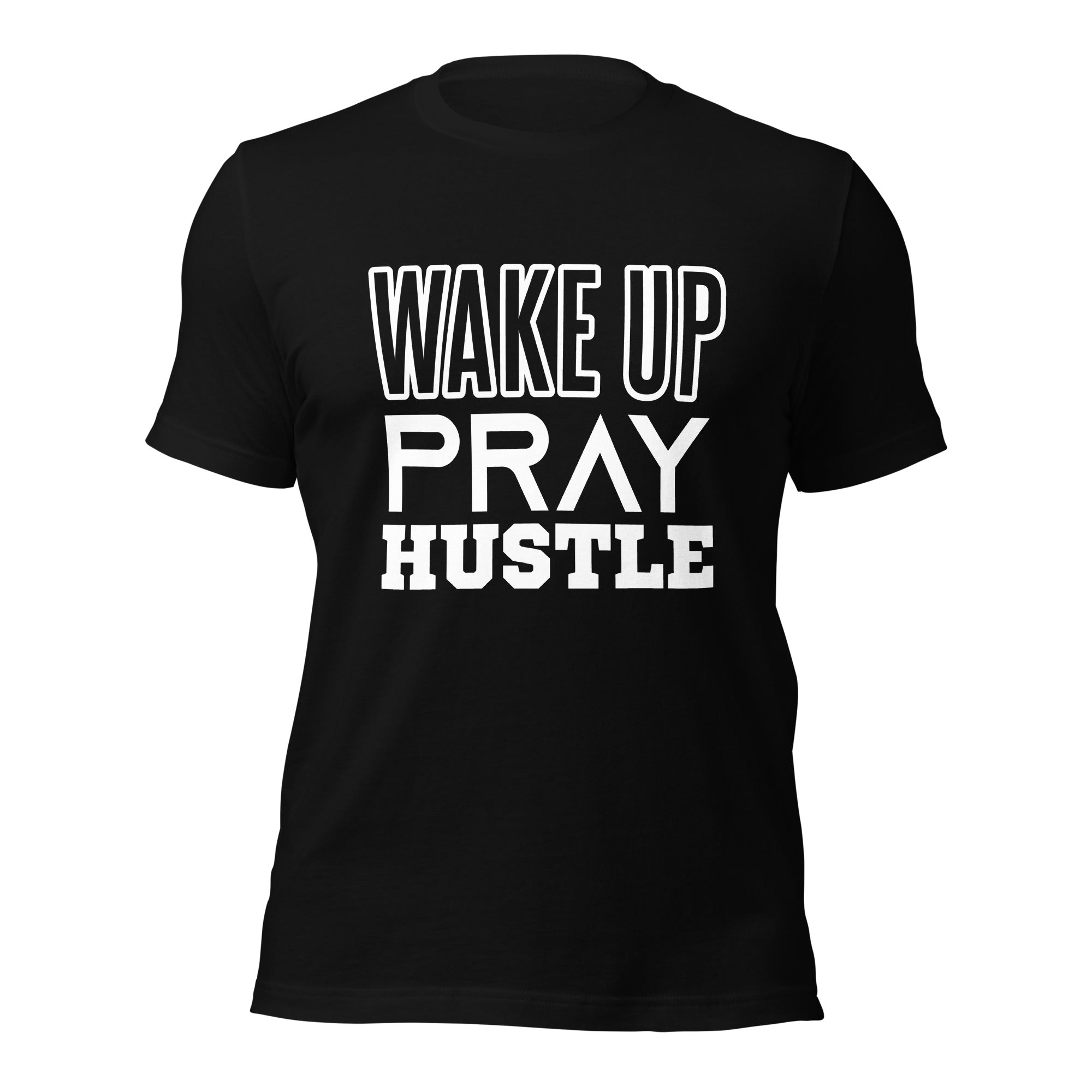 Wake Up Pray Hustle t-shirt-Phoenix Styles