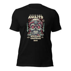 Courage Awaits t-shirt-Phoenix Styles