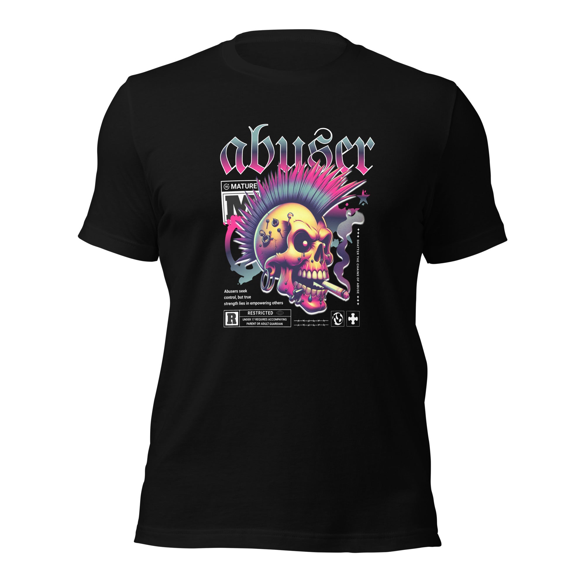 Abuser t-shirt-Phoenix Styles