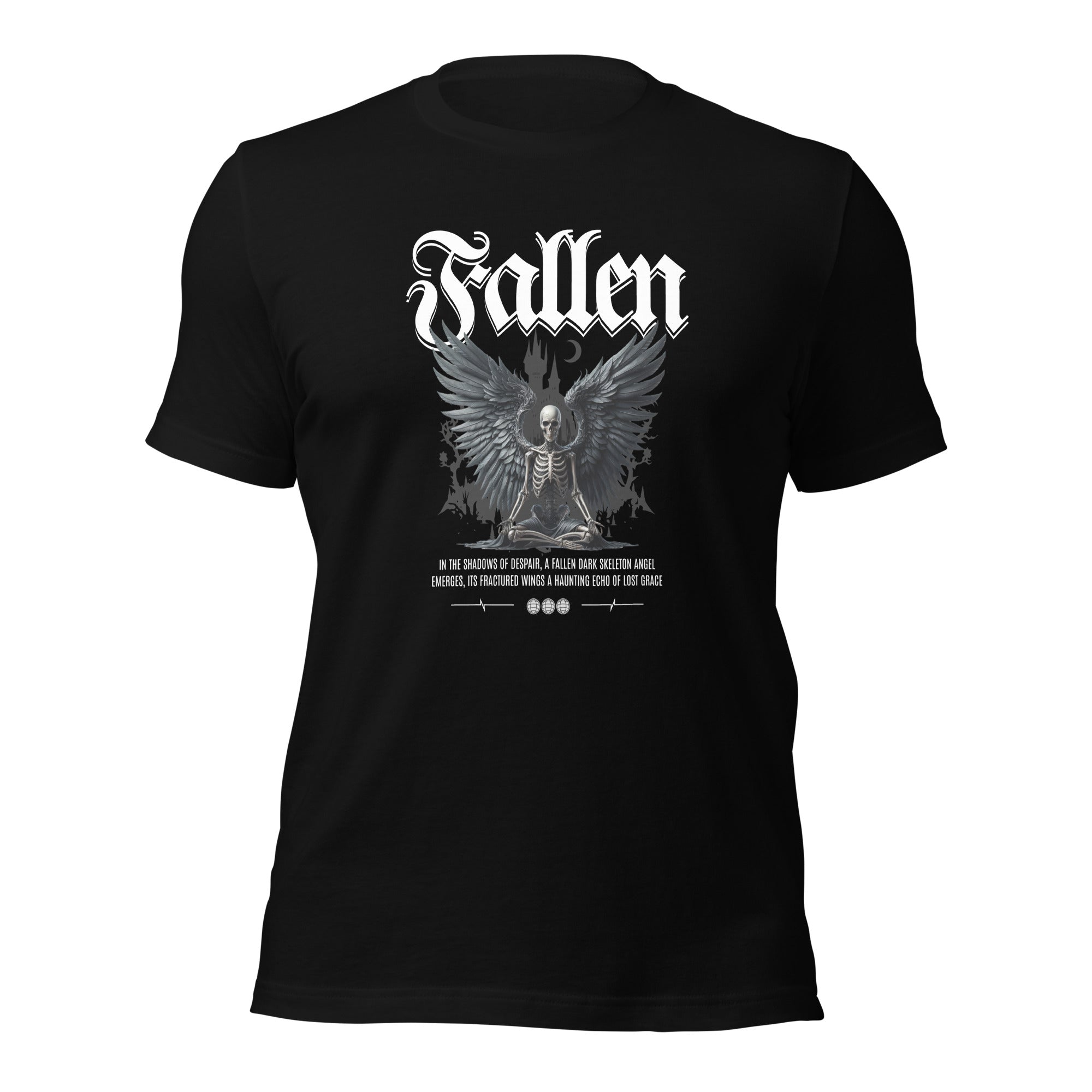 Fallen Skeleton t-shirt-Phoenix Styles