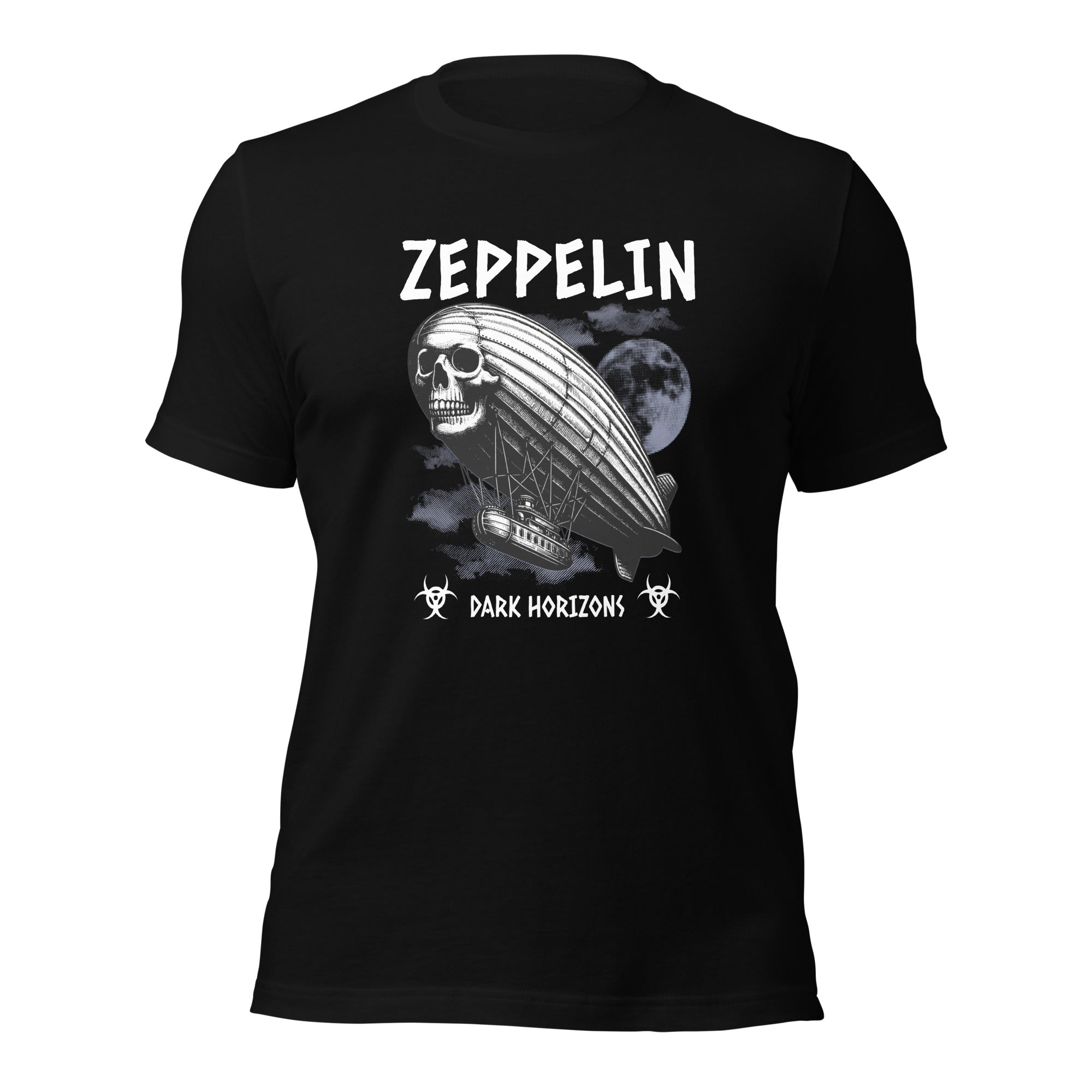 Zeppelin-Plane-skull t-shirt-Phoenix Styles