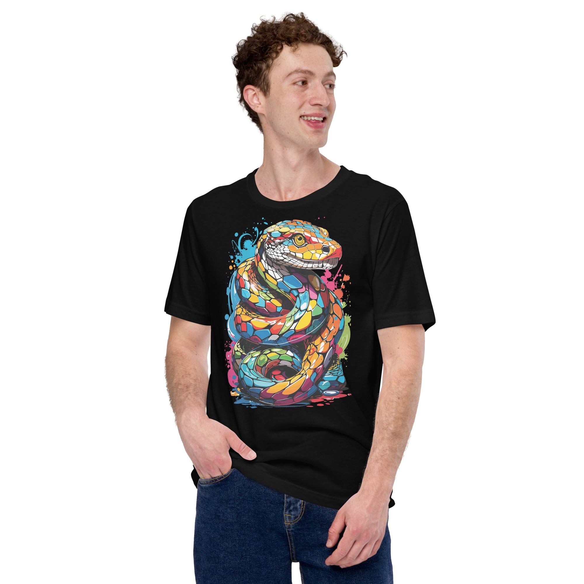 Snake t-shirt-Phoenix Styles