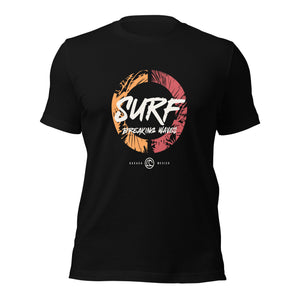 Surf Breaking Waves t-shirt-Phoenix Styles