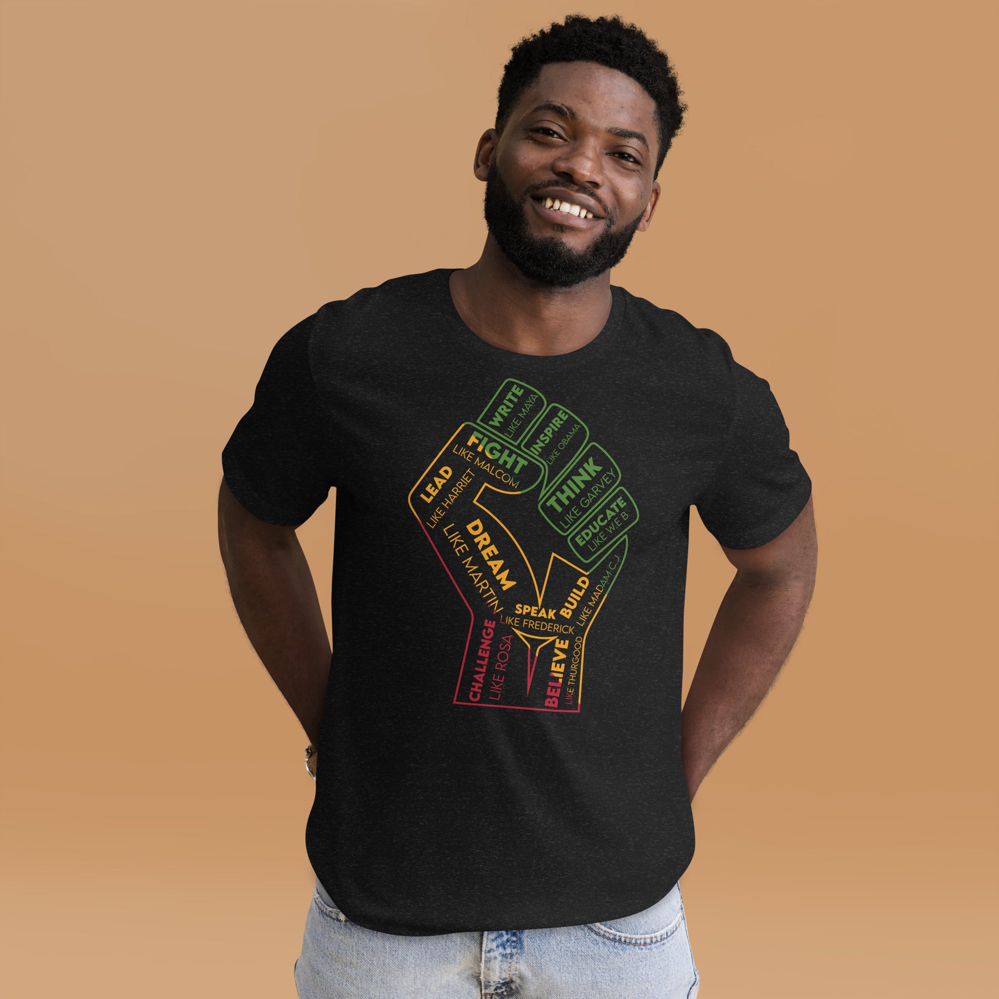 Dream Like Martin Unisex t-shirt-Phoenix Styles