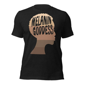 Melanin Goddess Unisex t-shirt-Phoenix Styles