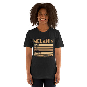 Melanin Gives You Super Powers t-shirt-Phoenix Styles