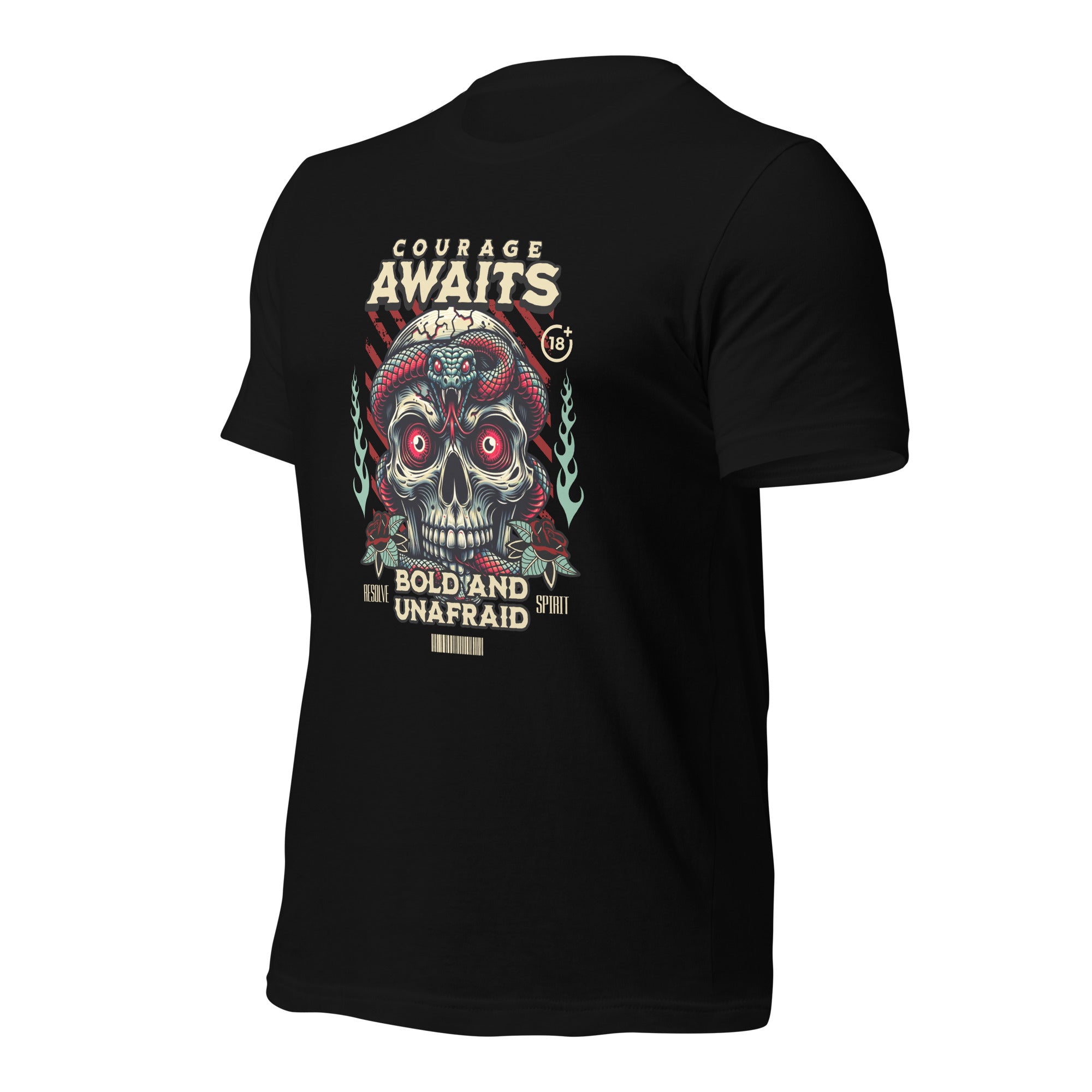 Courage Awaits t-shirt-Phoenix Styles