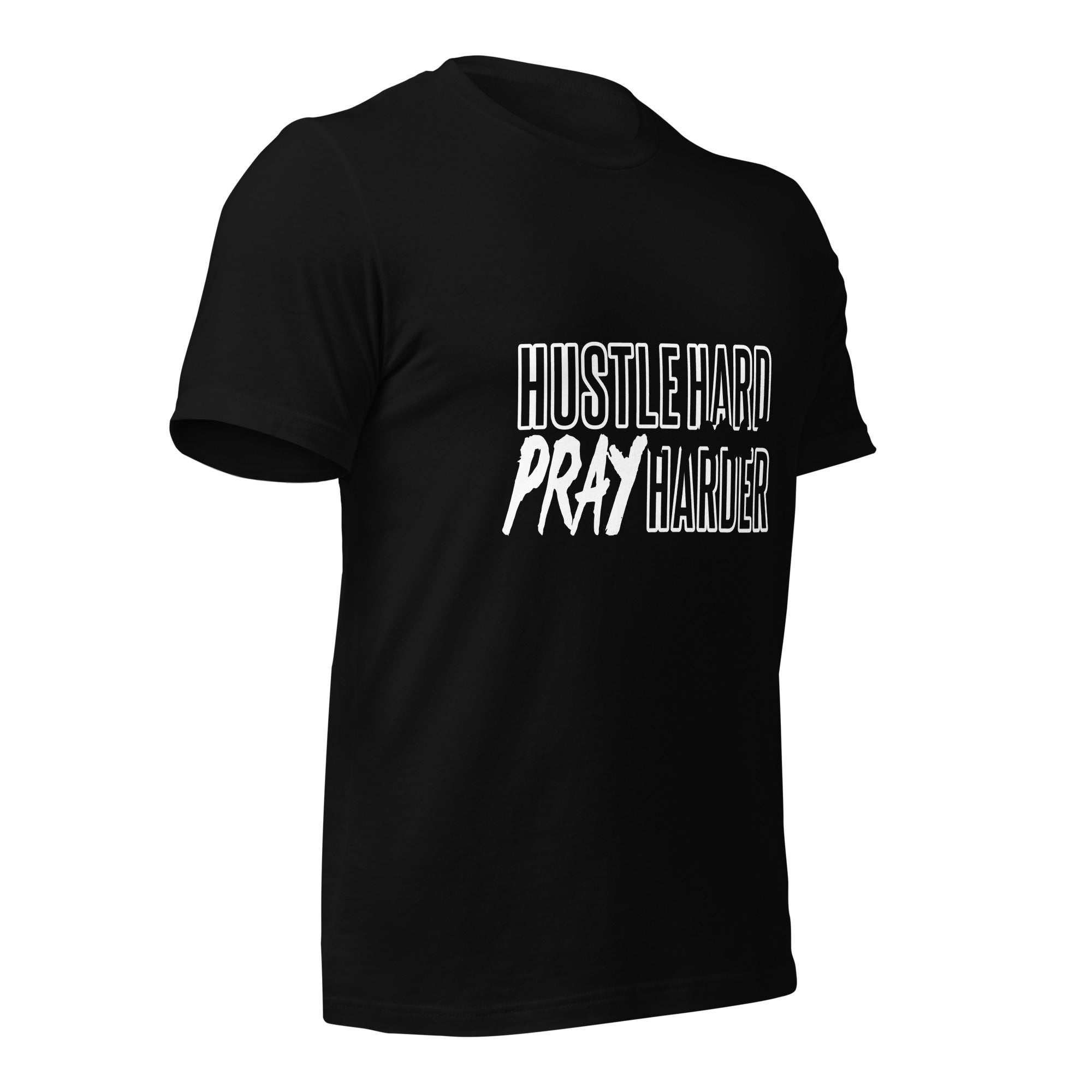 Hustle Hard Pray Harder Unisex t-shirt-Phoenix Styles