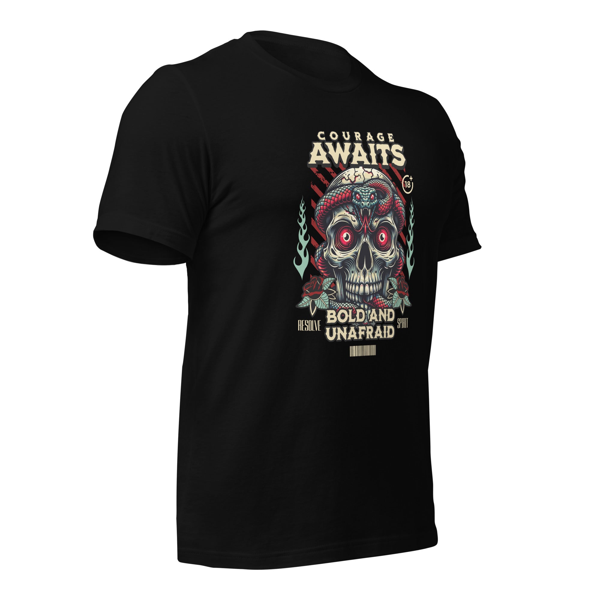 Courage Awaits t-shirt-Phoenix Styles