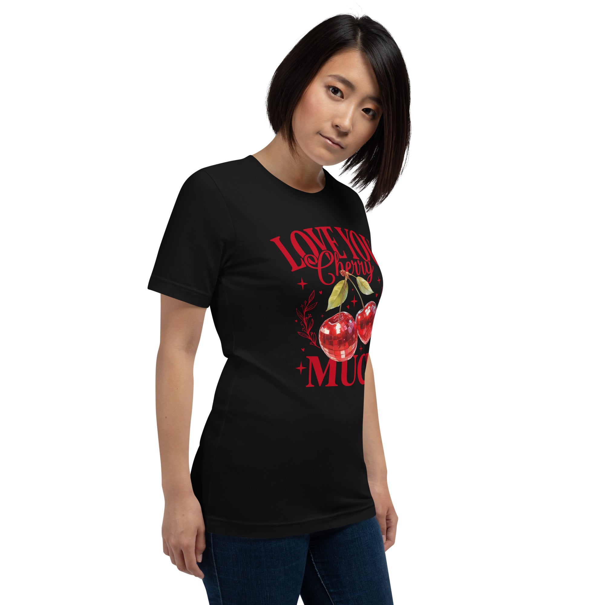 Love You Cherry t-shirt-Phoenix Styles