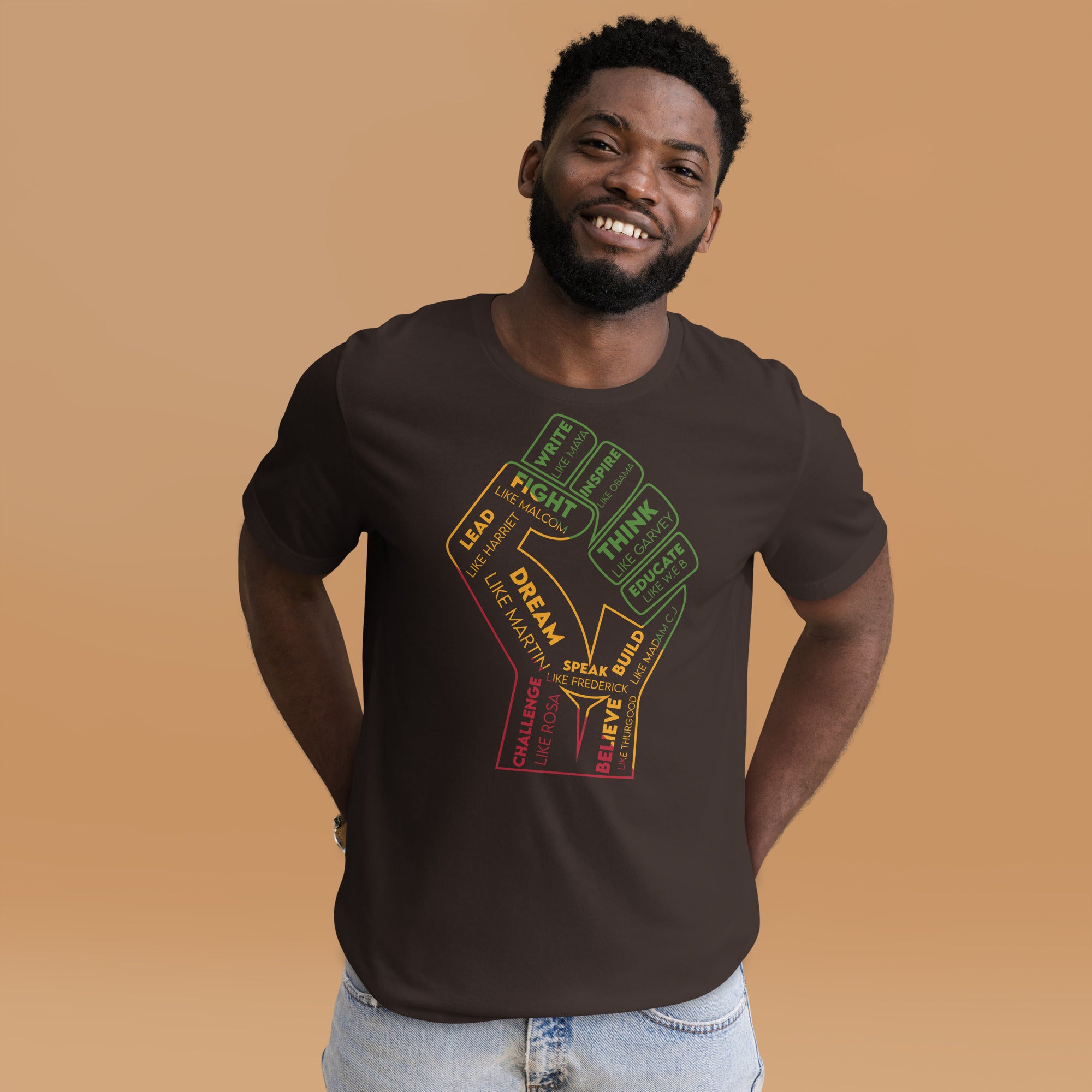 Dream Like Martin Unisex t-shirt-Phoenix Styles