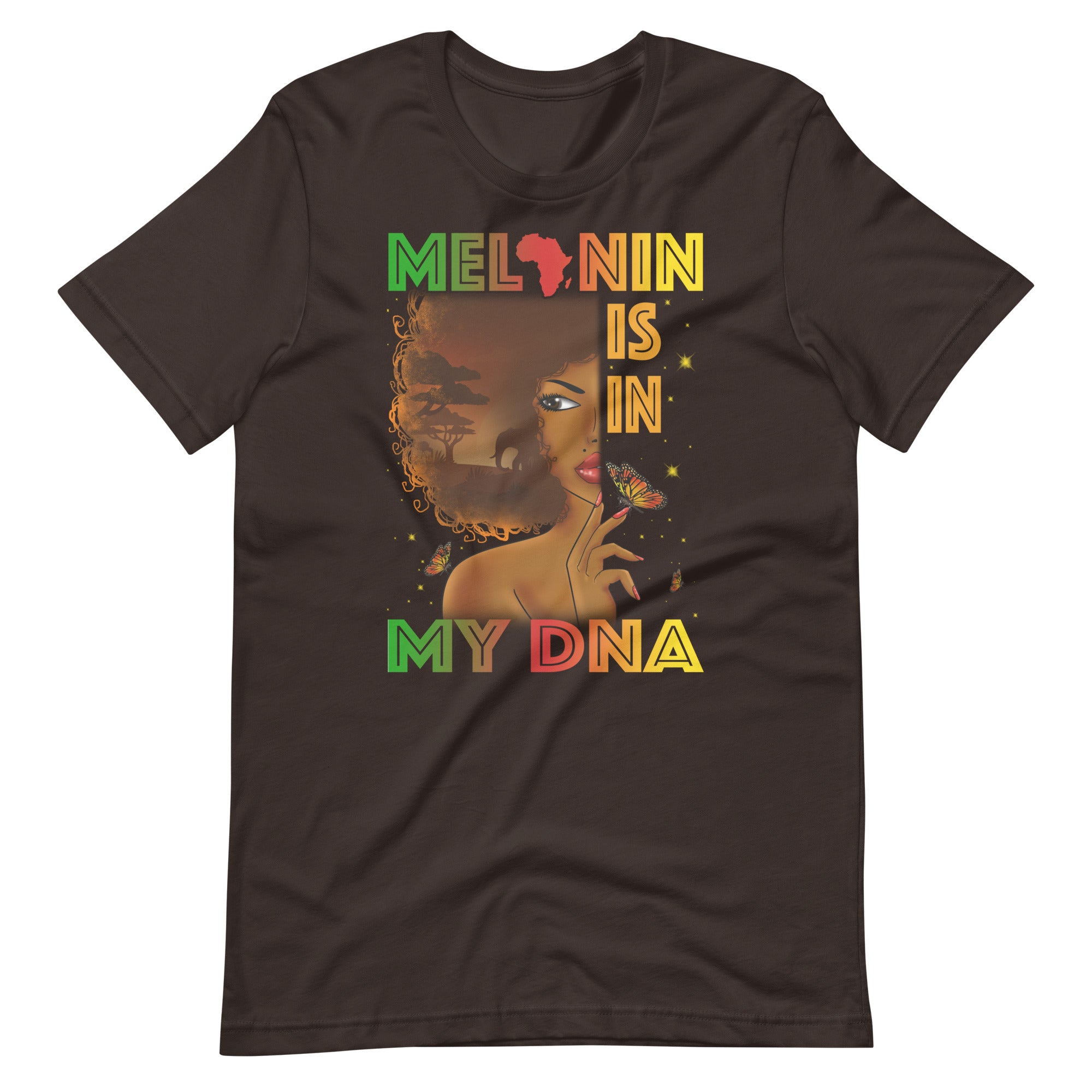 Melanin Is In My DNA t-shirt-Phoenix Styles