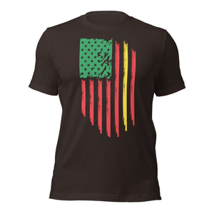 Melanin Flag t-shirt-Phoenix Styles