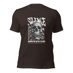 Skull-Silence t-shirt-Phoenix Styles