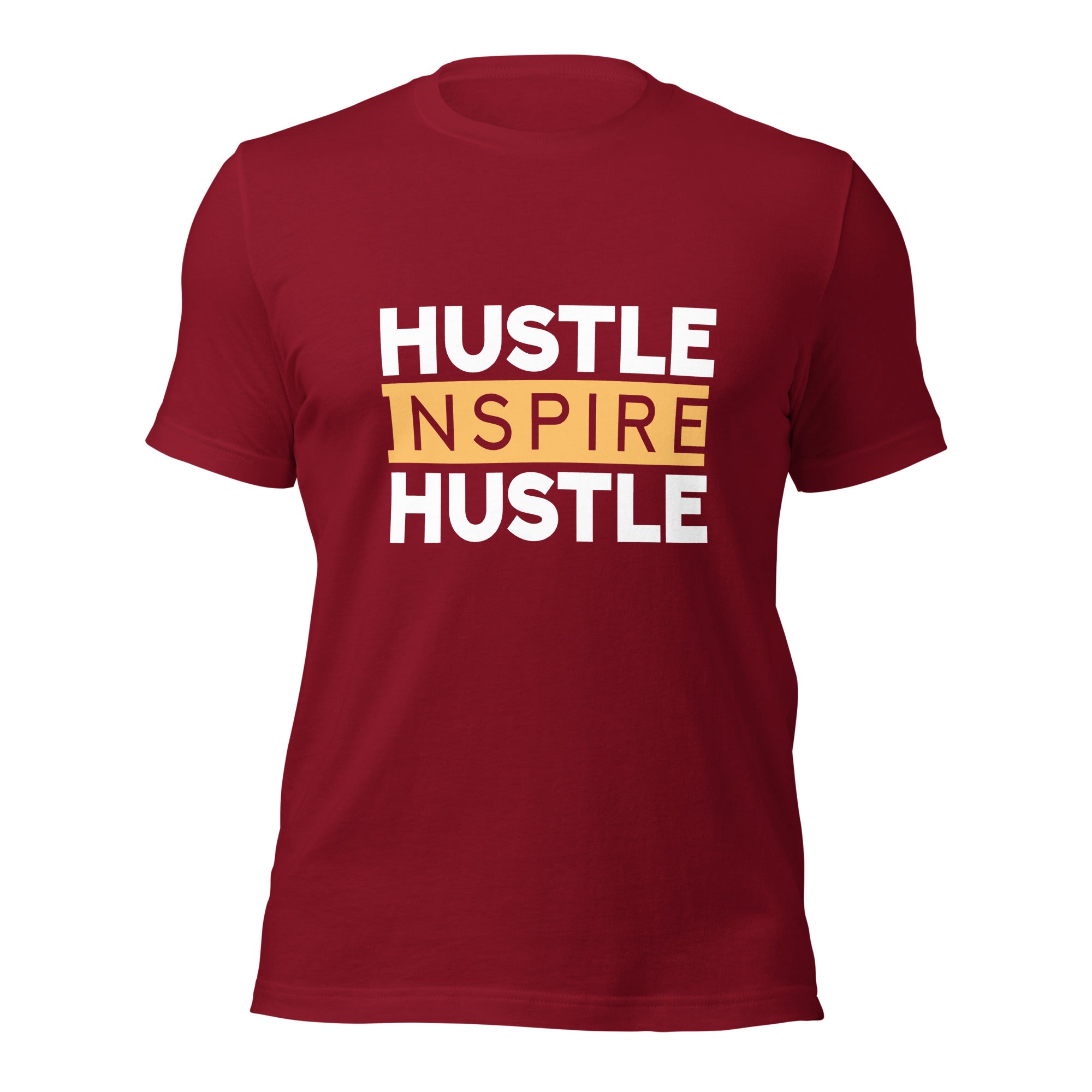 Hustle Inspire Hustle Unisex t-shirt-Phoenix Styles