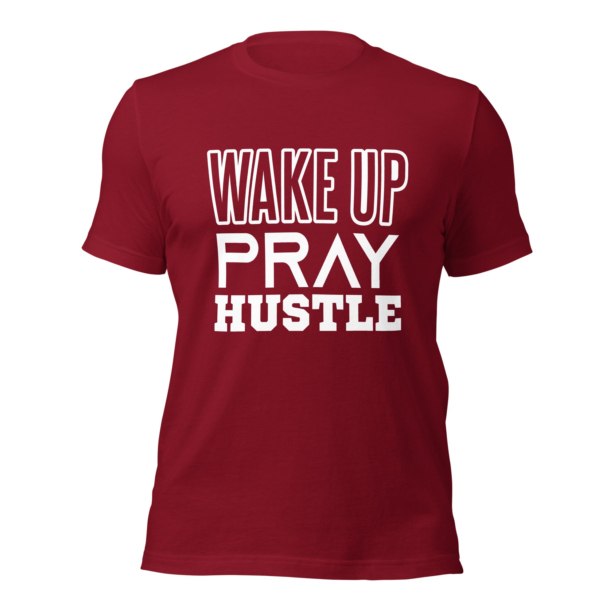 Wake Up Pray Hustle t-shirt-Phoenix Styles