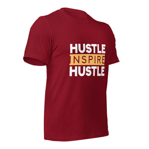 Hustle Inspire Hustle Unisex t-shirt-Phoenix Styles