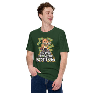 Started from the Bottom Unisex t-shirt-Phoenix Styles