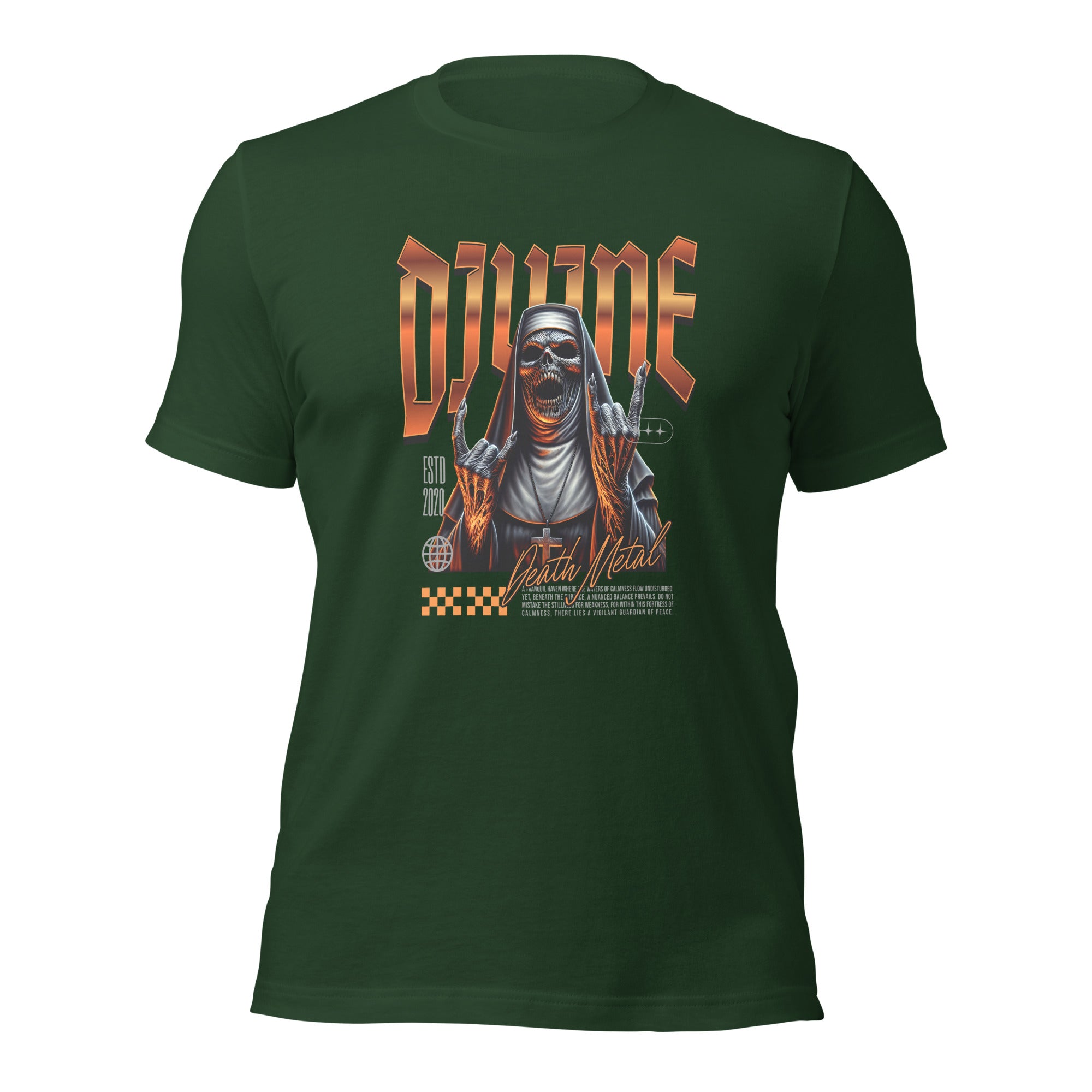 Divine Death Metal t-shirt-Phoenix Styles