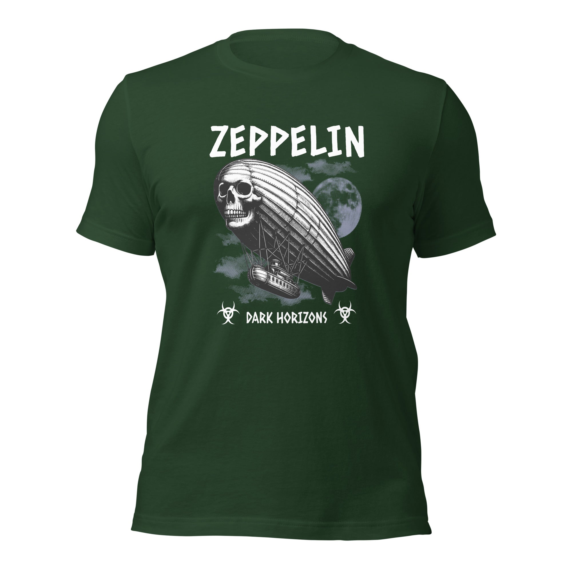 Zeppelin-Plane-skull t-shirt-Phoenix Styles