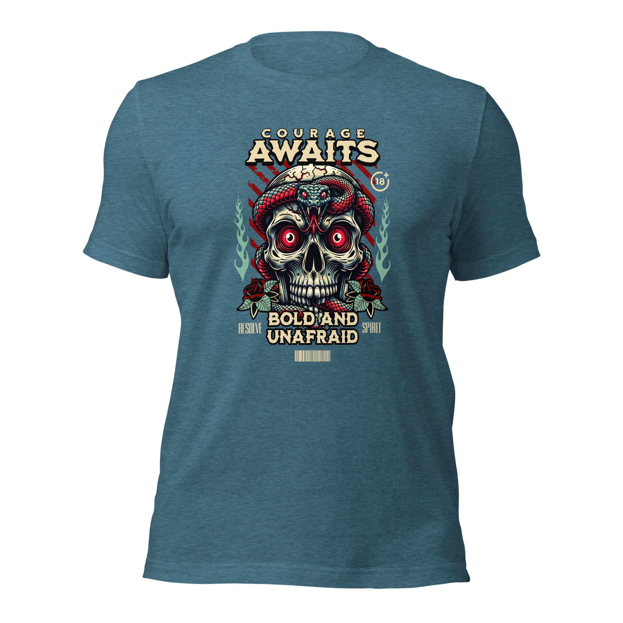 Courage Awaits t-shirt-Phoenix Styles