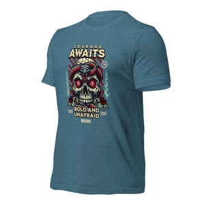 Courage Awaits t-shirt-Phoenix Styles