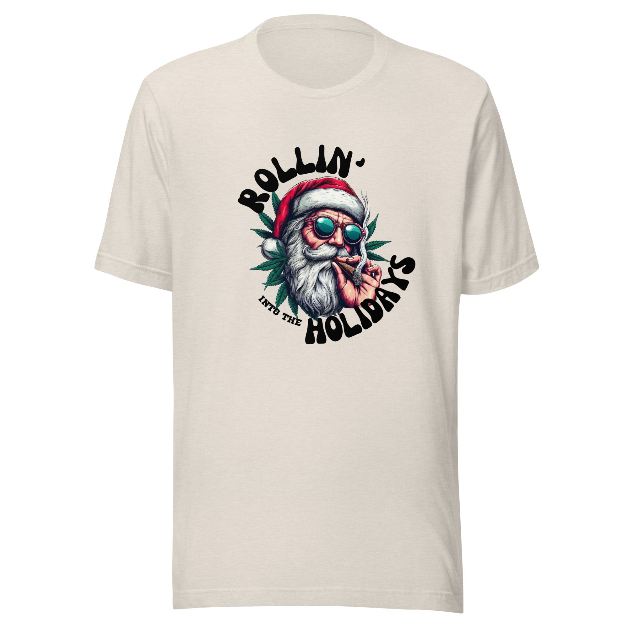 Rollin Into The Hoslidays Unisex t-shirt-Phoenix Styles