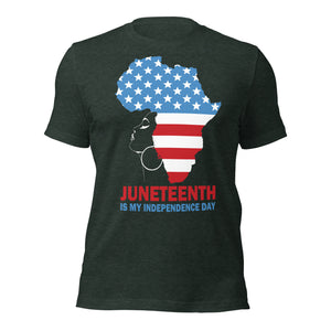 Juneteenth Is My Independence t-shirt-Phoenix Styles