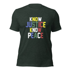 Know Justice t-shirt-Phoenix Styles