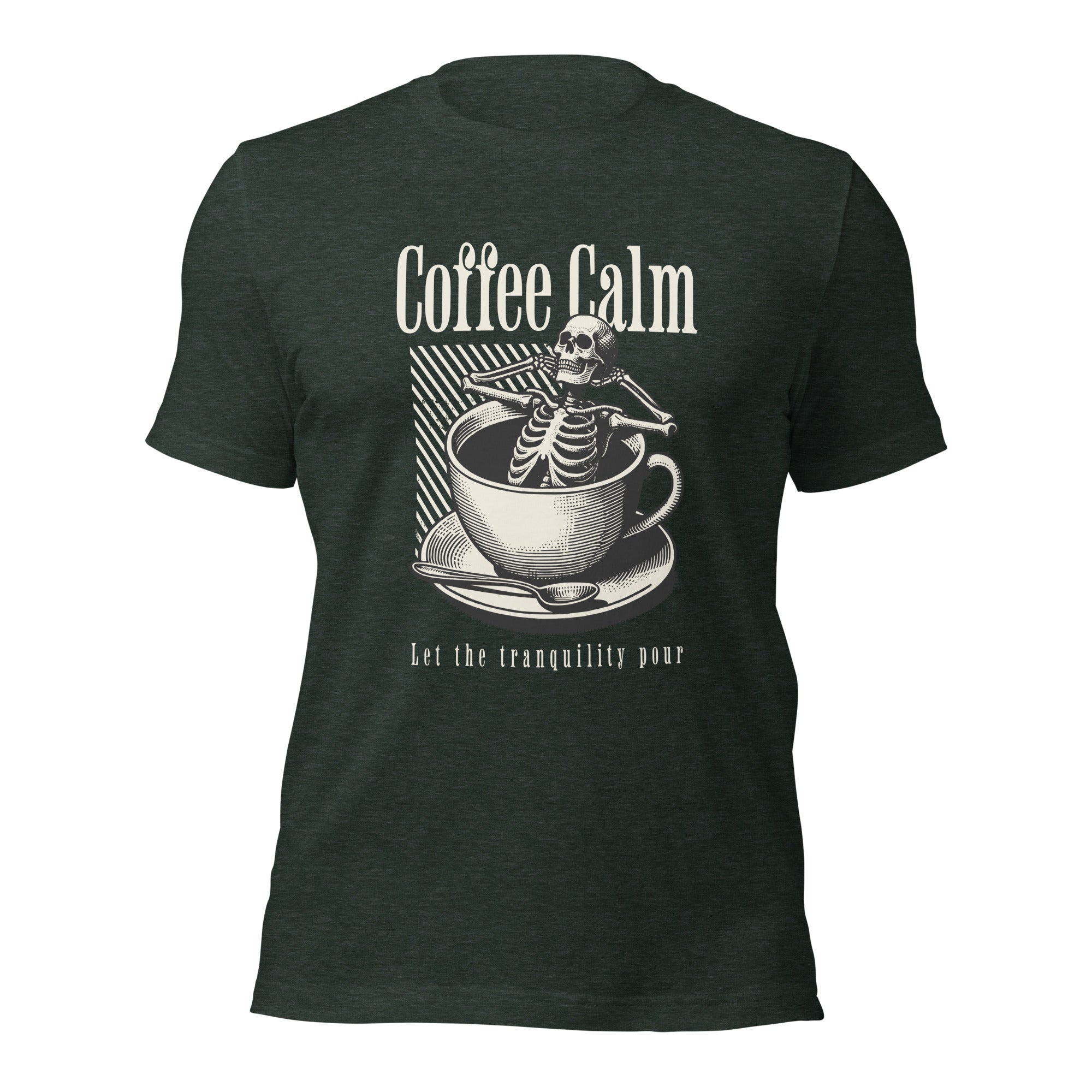 Skeleton-relax-in-coffee-cup t-shirt-Phoenix Styles