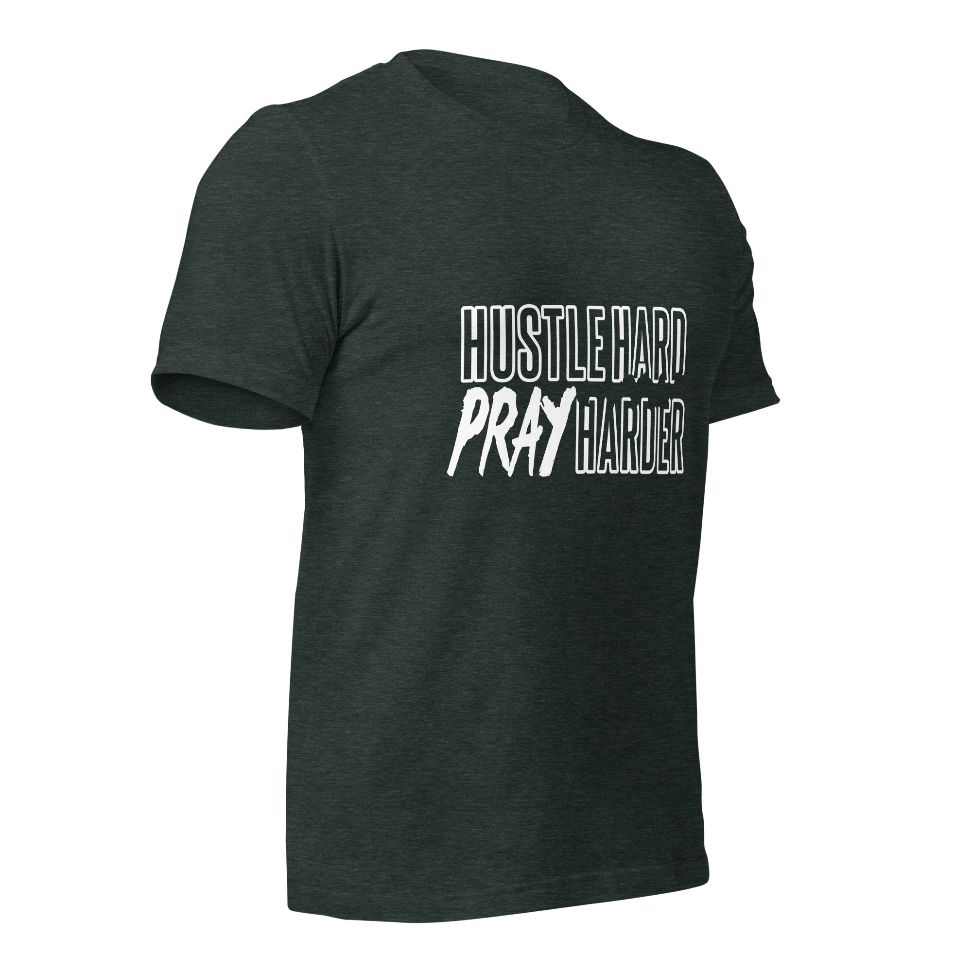 Hustle Hard Pray Harder Unisex t-shirt-Phoenix Styles