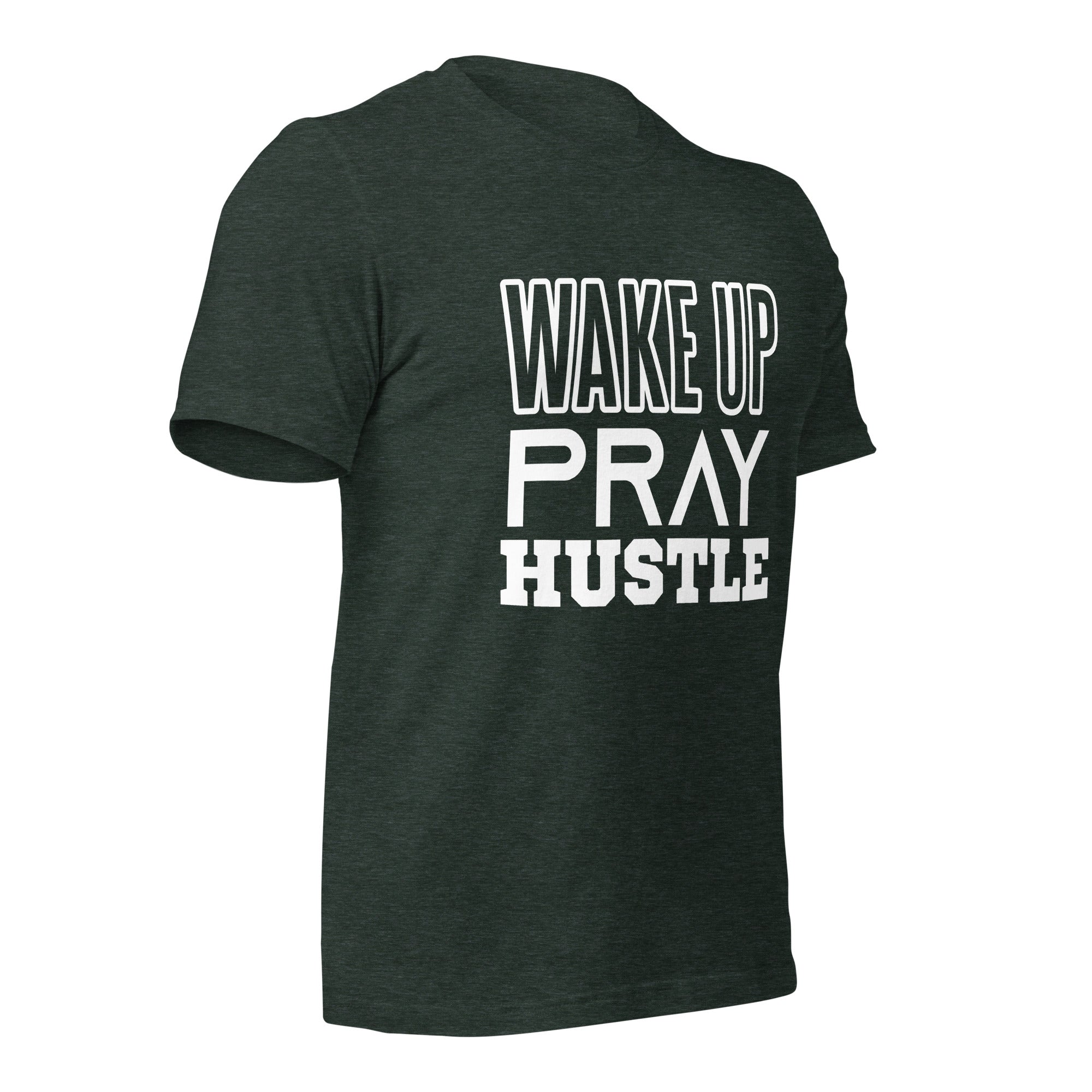 Wake Up Pray Hustle t-shirt-Phoenix Styles