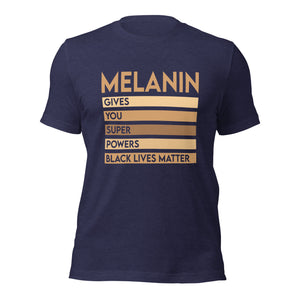 Melanin Gives You Super Powers t-shirt-Phoenix Styles