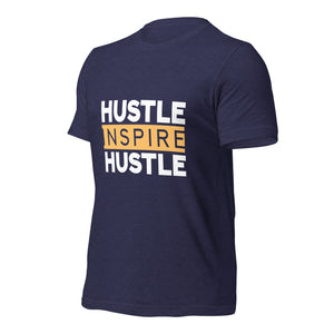 Hustle Inspire Hustle Unisex t-shirt-Phoenix Styles