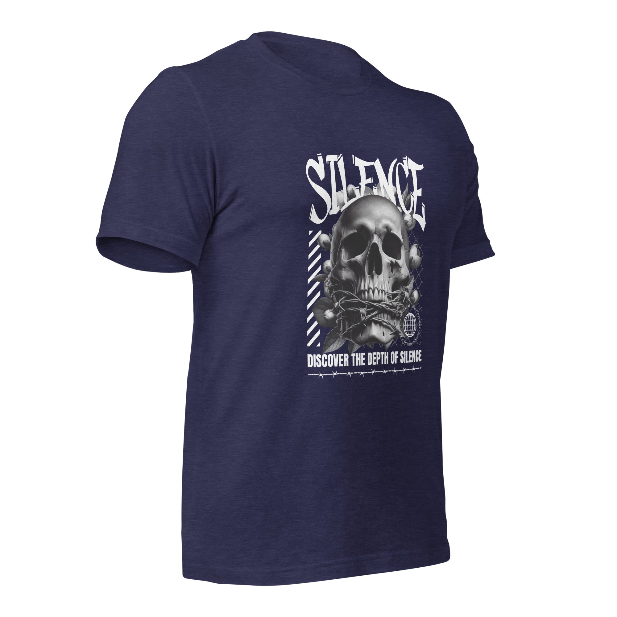 Skull-Silence t-shirt-Phoenix Styles