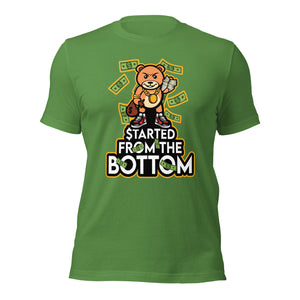 Started from the Bottom Unisex t-shirt-Phoenix Styles