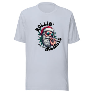 Rollin Into The Hoslidays Unisex t-shirt-Phoenix Styles