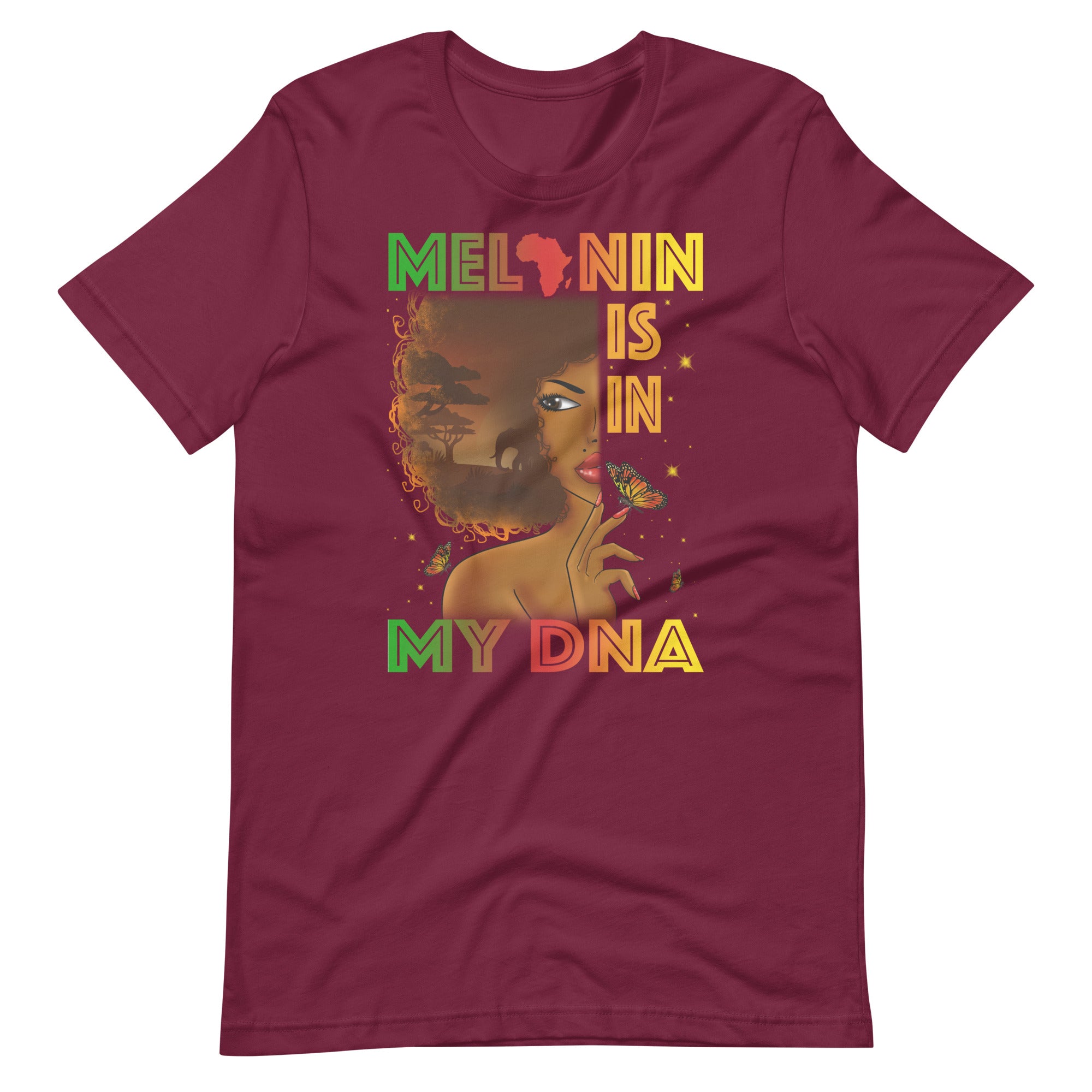 Melanin Is In My DNA t-shirt-Phoenix Styles