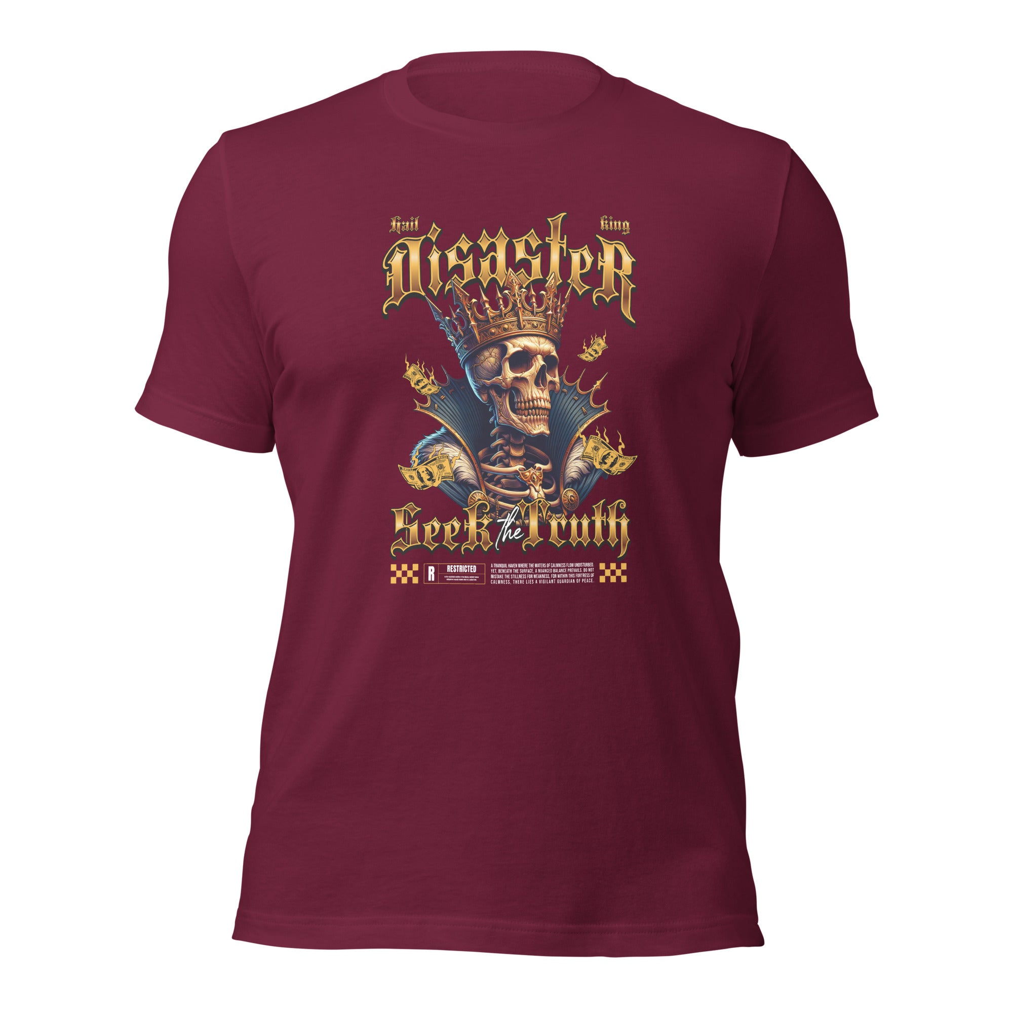 Disaster Seek The Truth t-shirt-Phoenix Styles