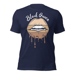 Black Queen Drip Drip t-shirt-Phoenix Styles