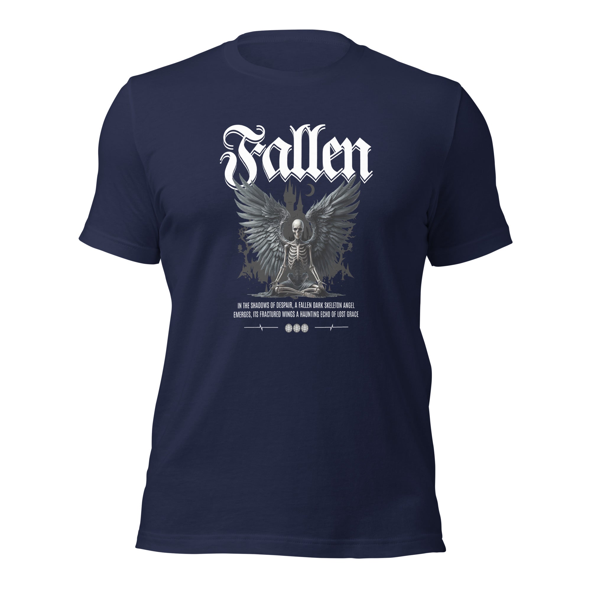 Fallen Skeleton t-shirt-Phoenix Styles