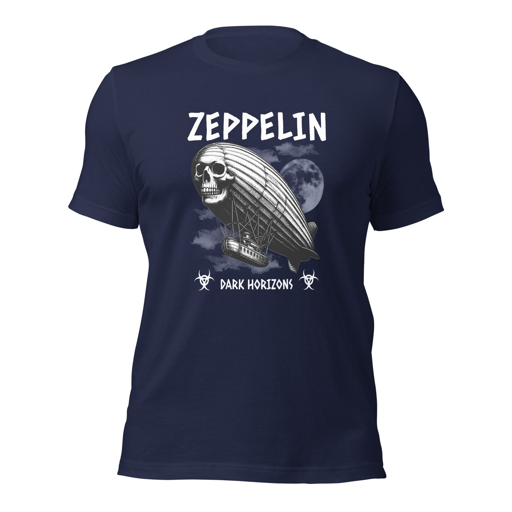 Zeppelin-Plane-skull t-shirt-Phoenix Styles